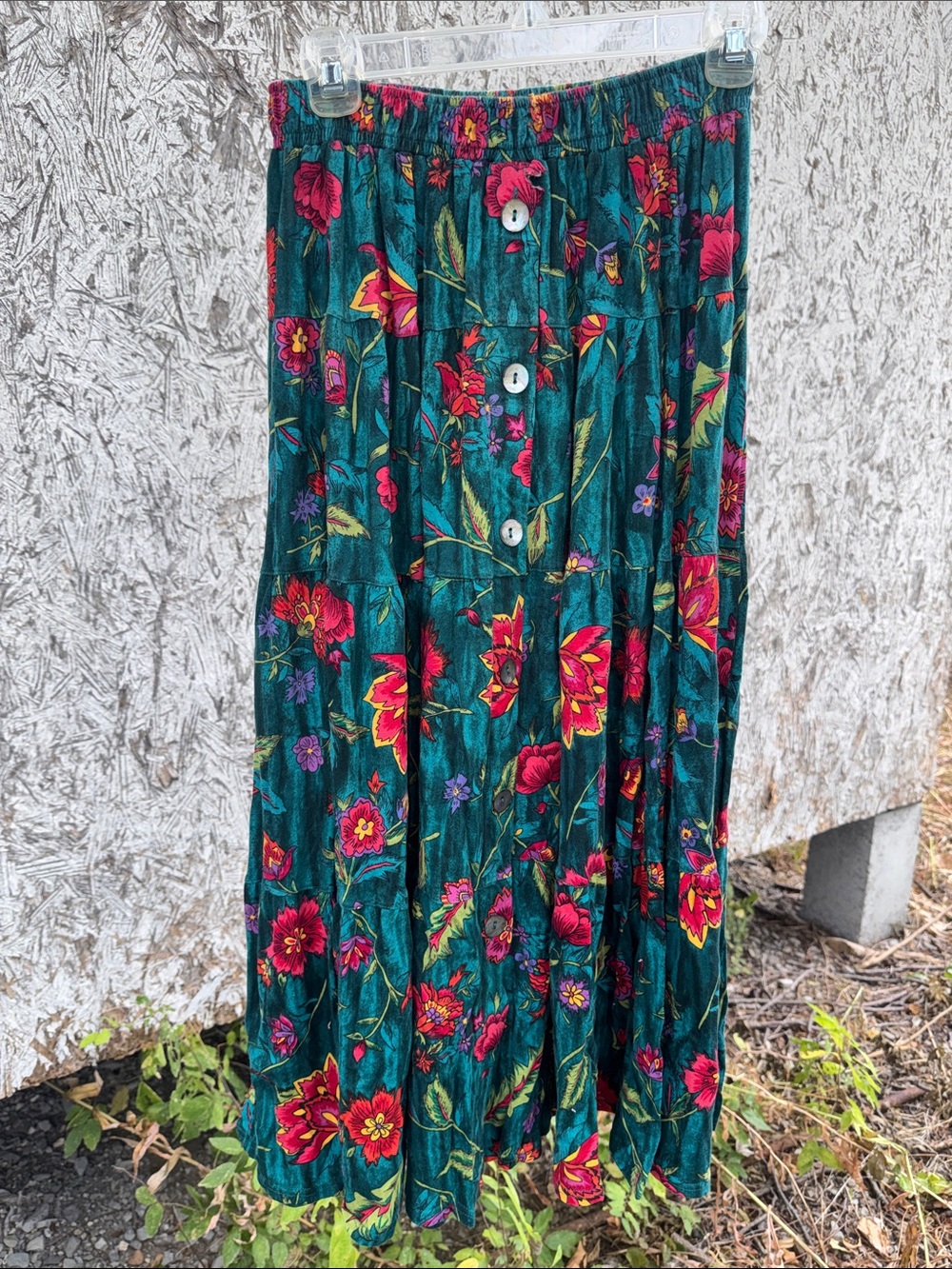 Vintage Carole Little 1x Tropical Skirt As is